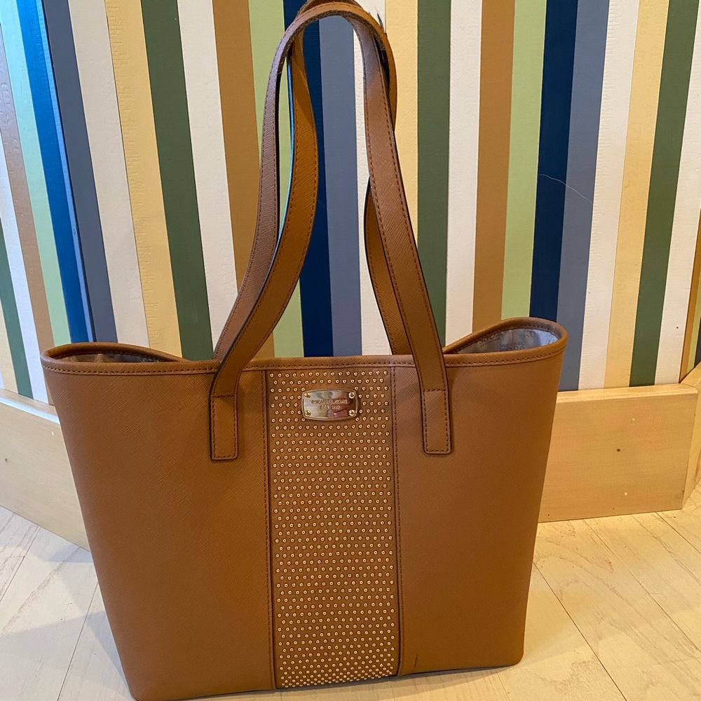 Michael Kors camel handbag, nice shape